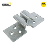 Hardened steel hasp with shackle protector
